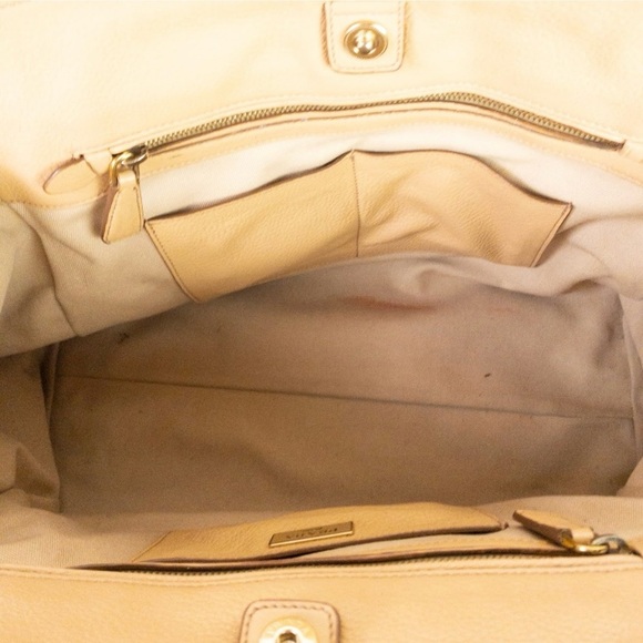 Prada Pebbled vitello daino tote Leather Bag **missing long strap** - Picture 15 of 16